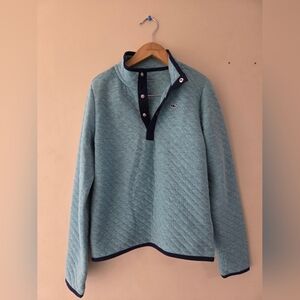 Vineyard Vines Quilted 1/4 Snap Pullover